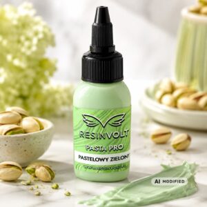 Pasta pro pastelowy zielony pigment pasta pigmentowa do żywicy epoksydowej Resinvolt