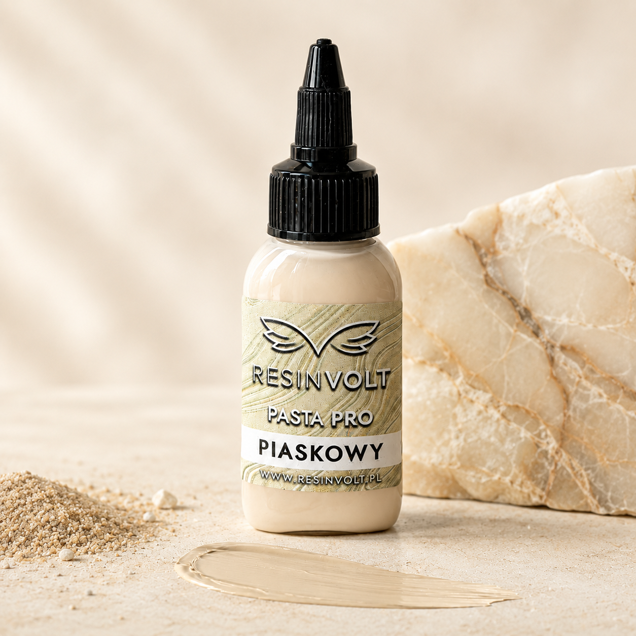 Pasta PRO Piaskowy - pigment do żywicy epoksydowej ResinVolt 30ml