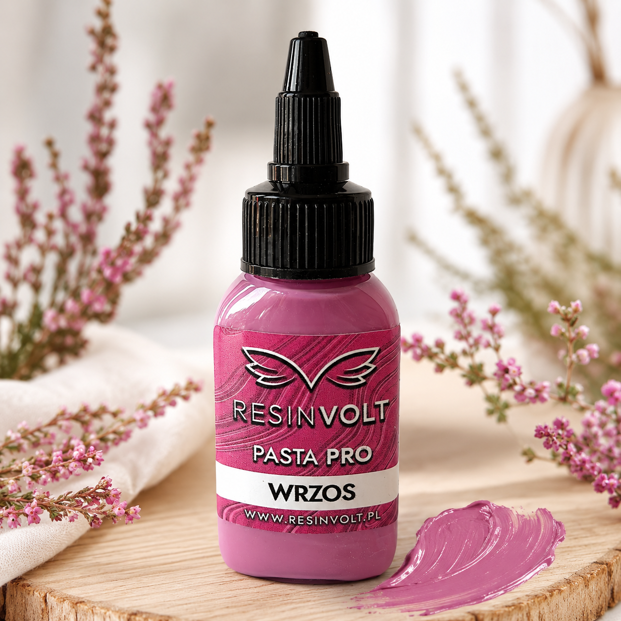 Pasta PRO Wrzos - pigment do żywicy epoksydowej ResinVolt 30ml