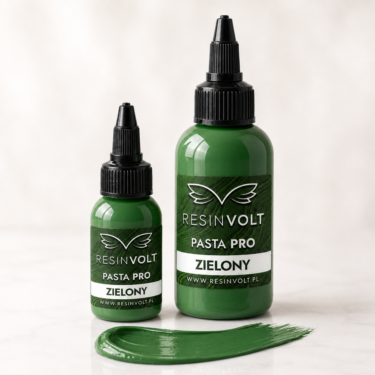 Pasta PRO zielony - pigment do żywicy epoksydowej | ResinVolt - obrazek 3