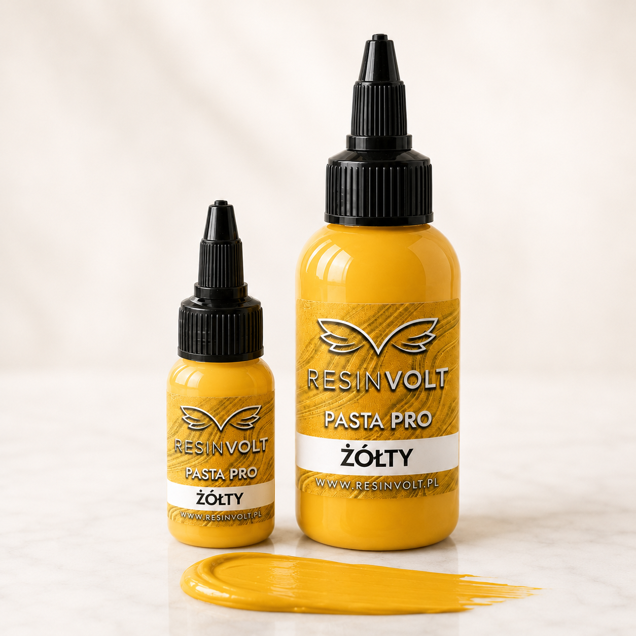 Pasta PRO żółty - pigment do żywicy epoksydowej | ResinVolt - obrazek 3