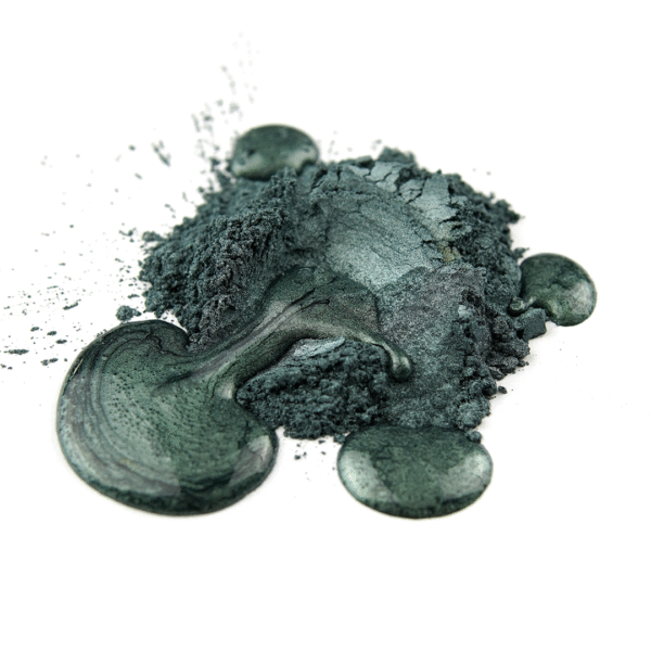 pigment perłowy stalowa zielen resinvolt
