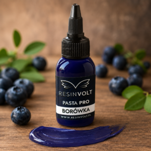Pasta PRO Borówka – pigment do żywicy epoksydowej ResinVolt 30ml