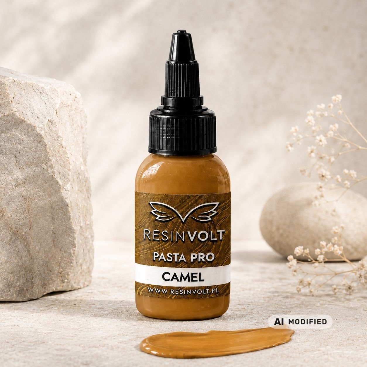 Pasta pro camel pigment pasta pigmentowa do żywicy epoksydowej Resinvolt