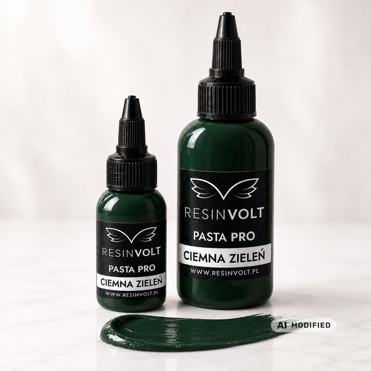 Pasta PRO ciemny zielony - pigment do żywicy epoksydowej | ResinVolt - obrazek 3