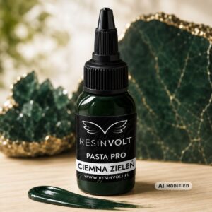 Pasta PRO ciemny zielony - pigment do żywicy epoksydowej | ResinVolt