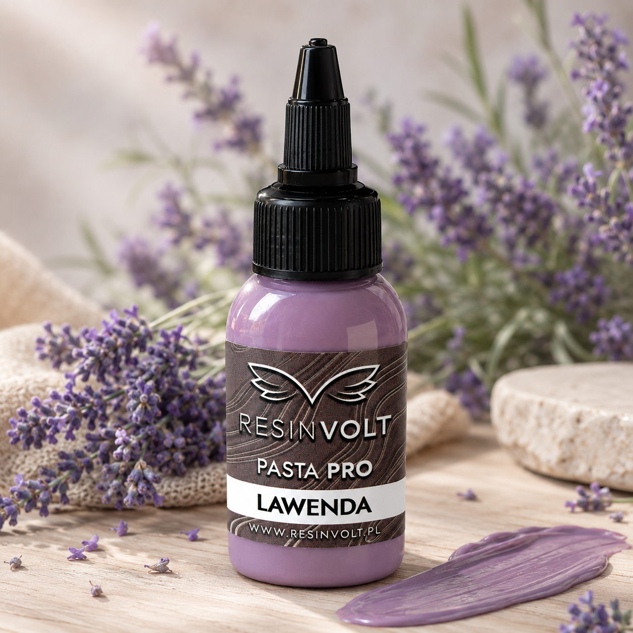 Pasta PRO Lawenda – pigment do żywicy epoksydowej ResinVolt 30ml
