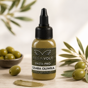 Pasta PRO Szara Oliwka – pigment do żywicy epoksydowej ResinVolt 30ml
