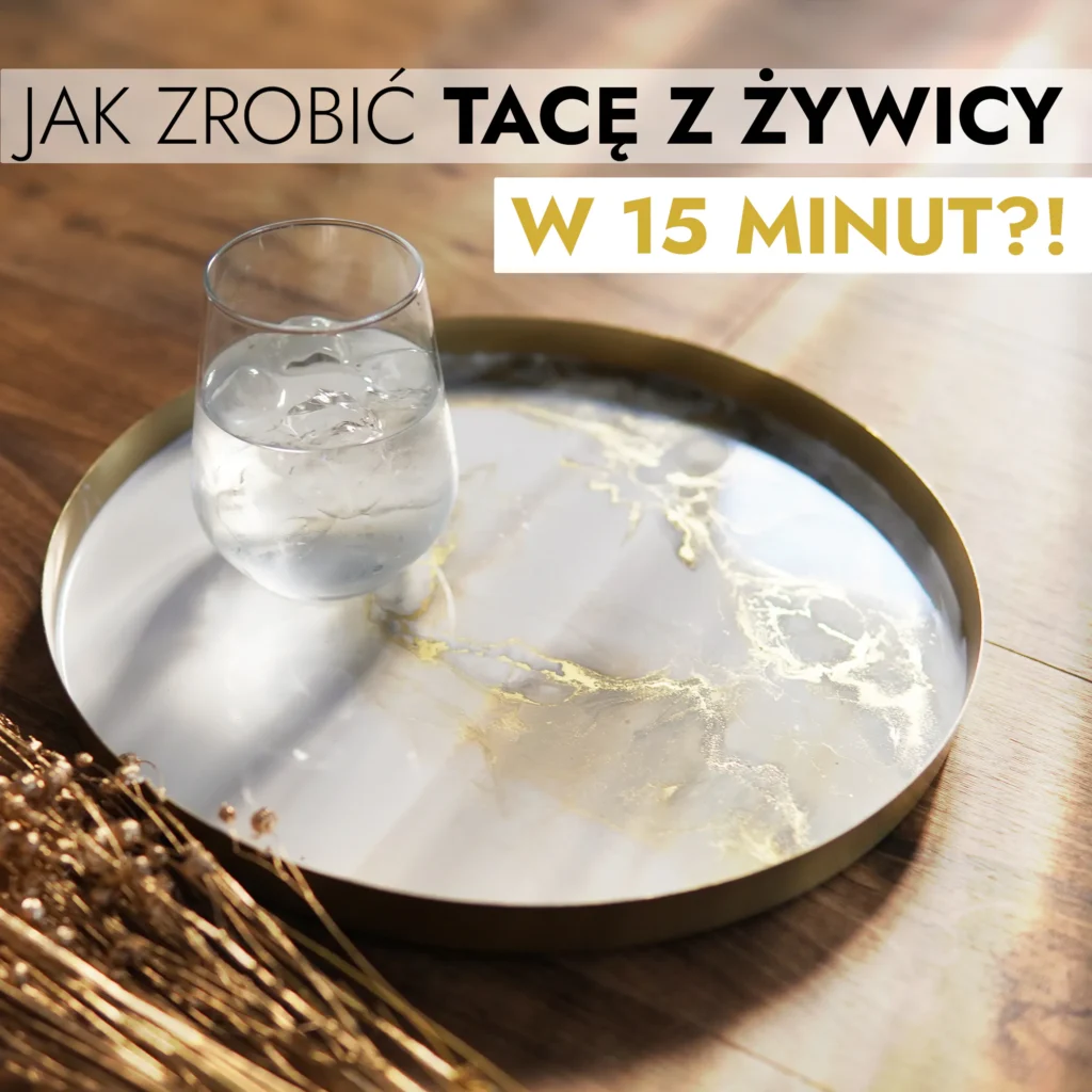 taca z żywicy resinvolt