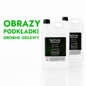 Żywica epoksydowa EpoCreate Universal 7,5 kg – zestaw do dużej produkcji Resinvolt