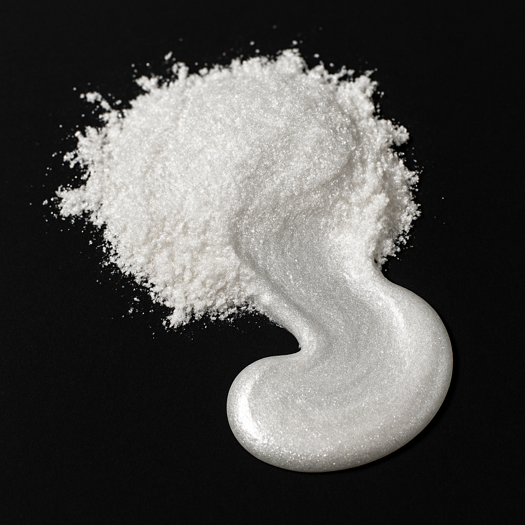 Pigment perła błyszcząca biel mica pigment powder shimmer white