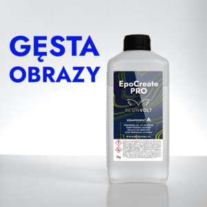 Żywica epoksydowa do obrazów EpoCreate PRO zestaw Resinvolt