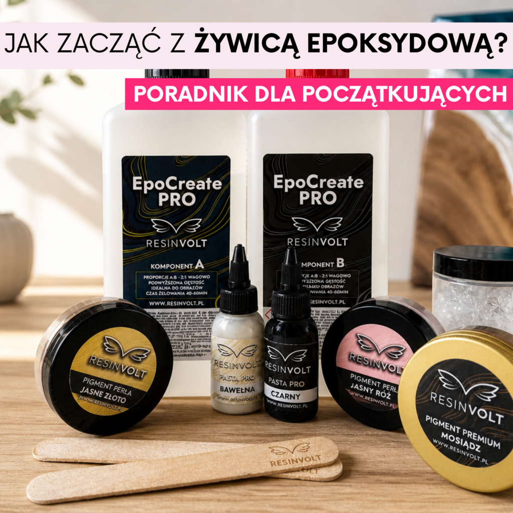 jak zacząć pracę z żywicą epoksydową