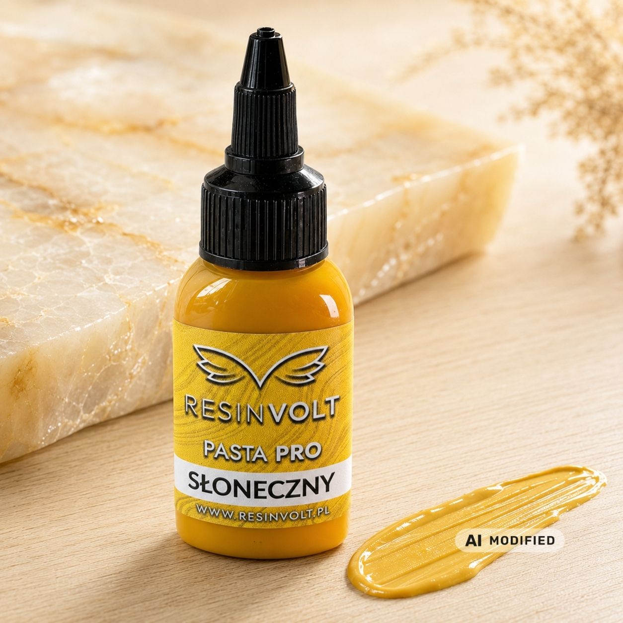 pasta pro słoneczny pigment do zywicy epoksydowej 20 ml resinvolt