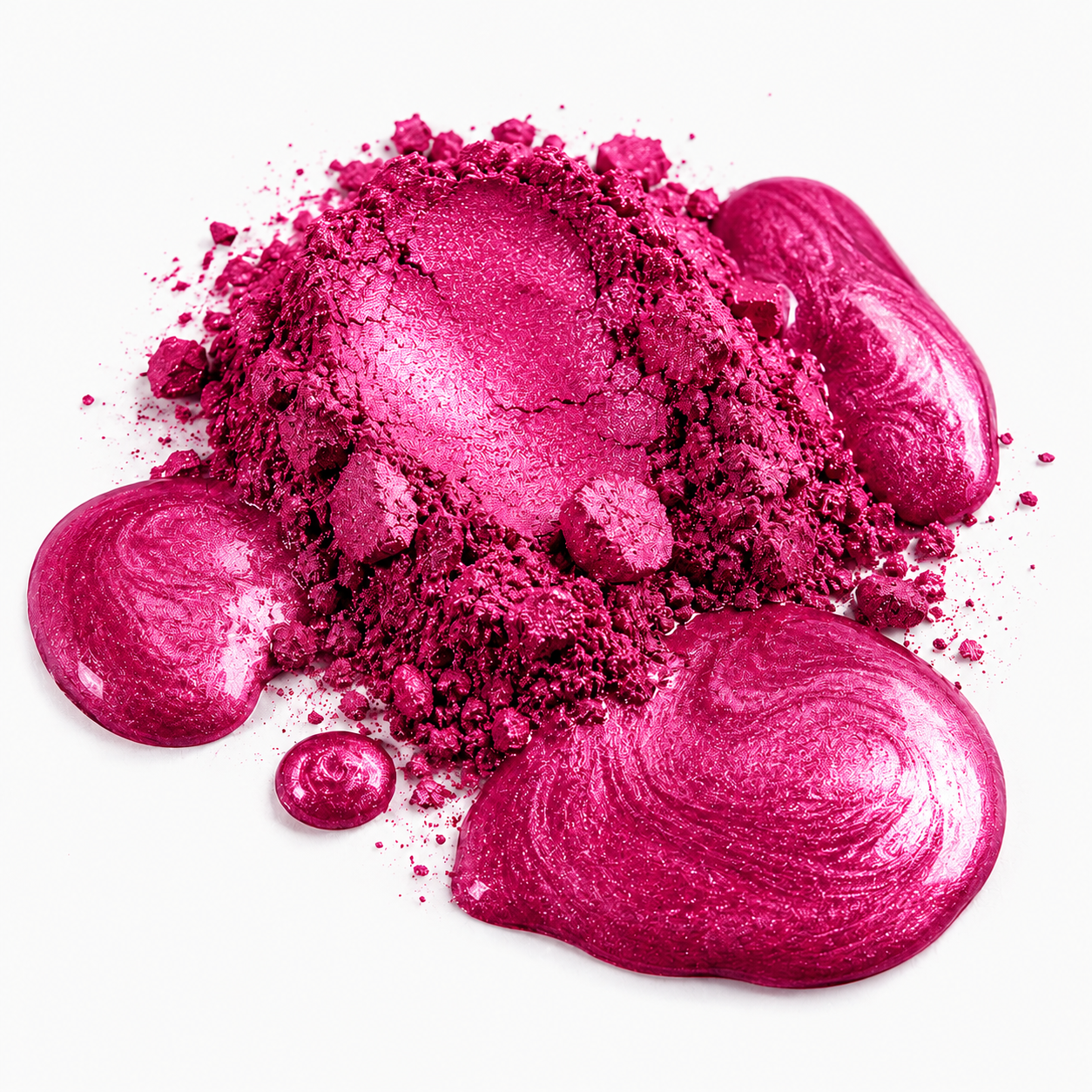 Pigment perłowy magenta Resinvolt w proszku - intensywna fuksja z metalicznym połyskiem do żywicy epoksydowej